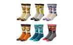 Pokemon Eevee Eeveelutions Crew Socks 6-Pack Exclusivité Games Zone